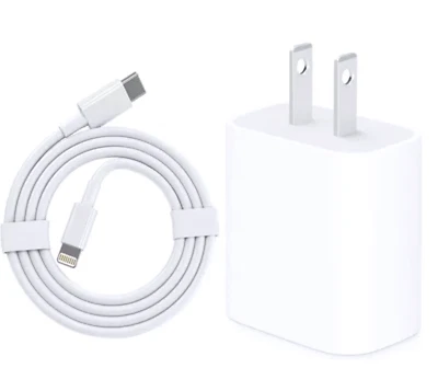 30W Fast Power Adapter and USB-C And 3.3 FT/1M USB C to USB C Cable - Image 1 of 4