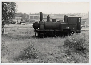 Hagans-C-Kuppler als Werklok, Handabzug 10 x 15, 1974 in Zeischa Niederlausitz - Bild 1 von 2