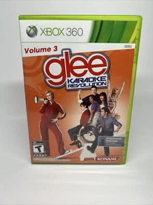 GLEE KARAOKE REVOLUTION VOLUME 3 - XBOX 360 - COMPLETE W/MANUAL - Picture 1 of 3