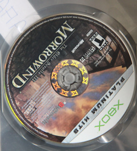 Disque The Elder Scrolls III Morrowind (Xbox) uniquement - testé