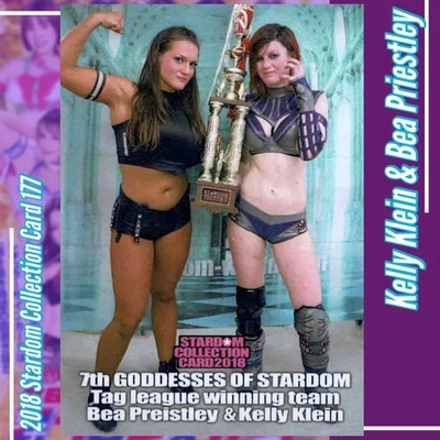 2018 Stardom Wrestling Collection Card 138 Bea Priestley Queens Quest WWE NXT UK - Image 1 of 4