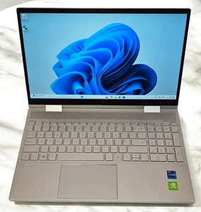 HP Envy x360 15-ed1506na 2in1 Touch Laptop Intel I7-1165G7 16GB RAM 256GB SSD - Picture 1 of 10