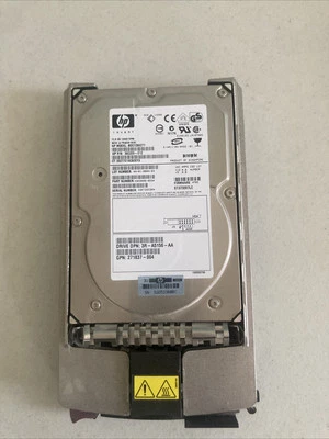 HP 72GB 10k Single Port SAS 2.5" HDD w/ Caddy (376597-001 375863-004) - Tested - Image 1 of 3