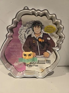 VTG Wilton Cake Pan 1986 GI Joe 2105-2950 With Face Plate - Picture 1 of 3