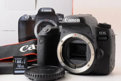【MINT】CANON EOS 9000D / 77D 24.2 MP Digital SLR Camera Body 16G SD BOX JP... - Image 1 of 4