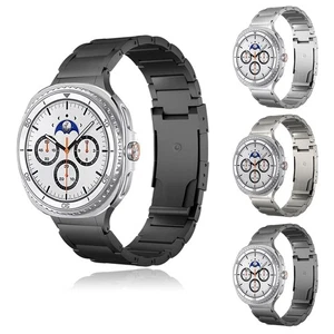 Titanium Watch Band Link Bracelet for Samsung Galaxy Watch8 40/44mm Classic 46mm - Picture 1 of 20
