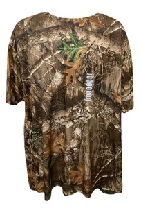 Men’s REALTREE Short Sleeve Lightweight Polyester Camo Hunting T Shirt 2XL:NEW! - Picture 1 of 6