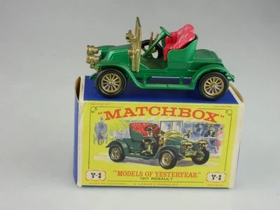 Y-02-2 1911 Renault - 41098 Matchbox MoY Yesteryear - Bild 1 von 4