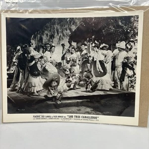 Walt Disney DONALD DUCK 8x10 Still Photo Lobby Cards Los Tres Caballeros VTG - Picture 1 of 3