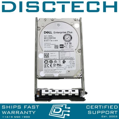 Dell Compellent 400-AXIC X7NC4 2.4TB 2.5  12Gb 10K 4Kn SAS HDD for SC5020 SC4020 - Image 1 of 4
