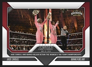 2024 PANINI INSTANT WWE ⭐ KING AND QUEEN OF THE RING ⭐ CARGILL BELAIR ⭐ N. 26 - Bild 1 von 2