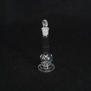 10ml Lab Volumetric Flask Measuring Borosilicate Glass With Stopper and Base - Picture 1 of 4