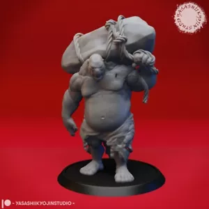 Ogro - Yasashii - Monster Dungeons and Dragons 32 mm Fantasía D&D Juego de rol - Imagen 1 de 1