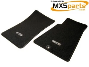 Genuine Mazda Black Carpet Mat Set MX5 Mk1 Mk2 Mk2.5 Left Hand Drive 1989>2005 - Picture 1 of 8