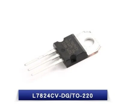 10pcs L7824CV L7824 LM7824 TO-220 USA SELLER S/H - Image 1 of 2