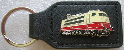 BM-MOTORSPORT Schlüsselanhänger E-Lok Elektrolok E 103 alte Lackierung beige/rot Lok Art. 6003