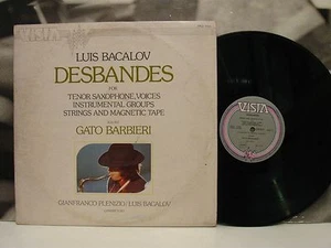 LOUIS BACALOV / GATO BARBIERI (+ ENNIO MORRICONE ) - DESBANDES LP VG/EX++ VISTA - Imagen 1 de 1