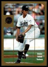 2001 Just 2K1 Top Prospect Promos Gold Chien-Ming Wang Rookie R104