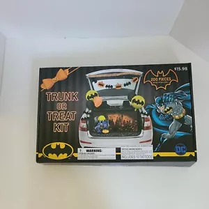 DC Comics Batman - Juego de decoración de fiesta baúl o golosinas de Halloween - NIOB - Imagen 1 de 3