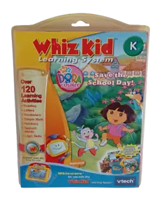 VTech Whiz Kid Learning System Dora the Explorer - Kindergarten - New - Picture 1 of 2