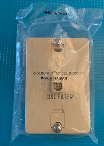 Excelsus Technologies Z-Blocker Microfilter Model Z-200CW DSL Filter New Sealed - Photo 1/2