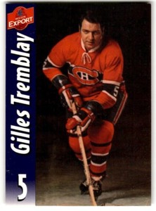2009-10 Molson Export Montreal Canadiens Gilles Tremblay Auto #60 IN PERSON