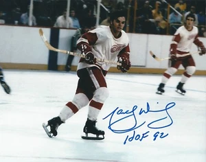 Autographed 8X10 MARCEL DIONNE HOF 92 Detroit Red Wings Photo - w / COA - Picture 1 of 1