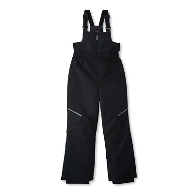 SWISS+TECH Swiss Tech Boys Water Repellent Snow Bibs, Size: M