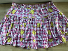 Hello Kitty And Friends Checkered Tiered Mini Skirt Sanrio HOT TOPIC NEW SIZE 1