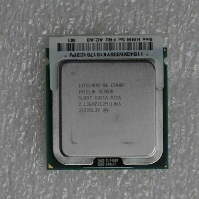 Intel Xeon L5408 Quad Core 2.13GHz 1066MHz 12MB L2 Cache Socket LGA771 SLBBT - Image 1 of 2