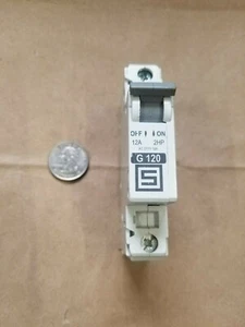Schurter Circuit Breaker/Manual Motor Contoller,AS168X-CB1/AS168XCB1,12A, G120 - Picture 1 of 2