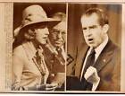 Photo de presse.AM21178.24x18 cm environ.1974.Jane Field.président Nixon.Chic