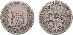 Bolivia 1770 JR 2 Reales Silver 917 VF - Picture 1 of 1