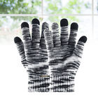 Wool Knitting Touch Screen Winter Warm Full Finger (Black and
