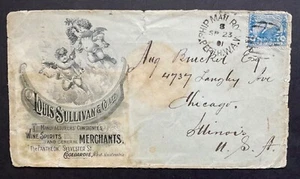 WEIN - SPIRITUOSEN - SCHNAPS WERBUNG Umschlag - W. AUSTRALIEN 1901 - PERTH SCHIFF POSTSTELLE Ccl - Bild 1 von 2