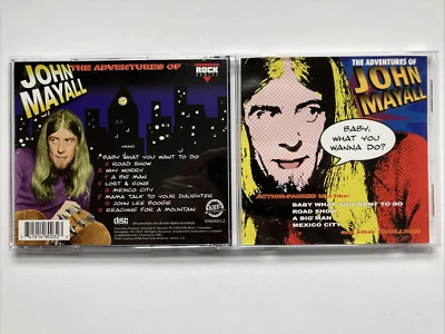 JOHN MAYALL - The Adventures Of - 1998 KRB Music CD - Blues Rock - Like New Foto 1 de 2