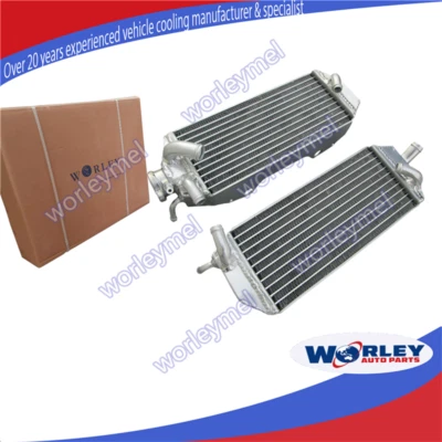 Aluminum Radiator RM250 1996-2000 For Suzuki RM 250 1997 1998 1999 97 98 99 00 - Image 1 of 4