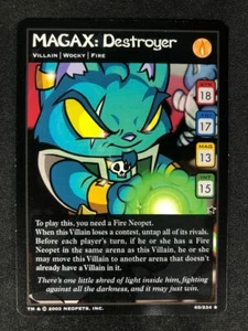 Neopets TCG MAGAX Destroyer 65/234 Base Set Villain Non Holo Rare - Picture 1 of 2