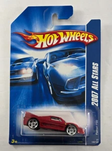 2007 Hot Wheels #148 All Stars FERRARI F50 Red w/Chrome Pr5 Spoke Wheels - Picture 1 of 6