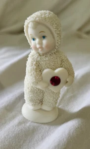 Dept 56 Snowbabies JULY BIRTHSTONE Figurine, My Heart Shines - Picture 1 of 3