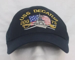 USS DECATUR DDG 73 The Corps US Navy Haken- und Schlaufenriemen verstellbare Kappe Mütze USA - Bild 1 von 6