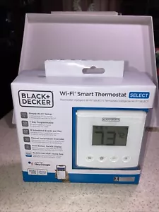 BLACK+DECKER Smart Home Device Compatible Wifi Home Thermostat SELECT - Picture 1 of 8