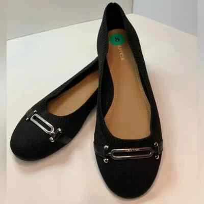 New Nautica Halidon Chic Classic Capsule Timeless Black Ballet Flats size 8 - Image 1 of 4