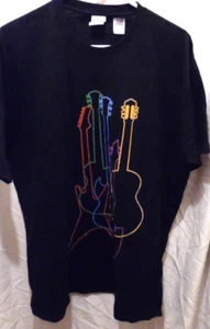 Guitars T-Shirt Size XL Port Company - Picture 1 of 4