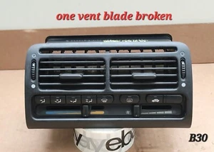 92-96 Honda Prelude MANUAL HEATER A/C Climate Control Vents Bezel OEM BLACK #3 - Picture 1 of 13
