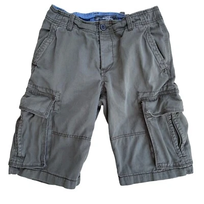 H&M L.O.G.G. Shorts de carga utilitário tamanho 29x12 100% algodão caimento solto - Imagem 1 de 4