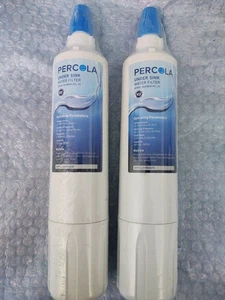 Replacement Percola Water Filter PCL-33 Insinkerator F-1000 Refrigerator 2pc - Picture 1 of 3