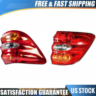 2 задних фонаря в сборе наружные левые правые для Toyota Sequoia 2001 2002 2003 - Изображение 1 из 4