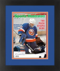 Billy Smith New York Islanders Matted Framed Sports Illustrated Magazine 1983 - Picture 1 of 2