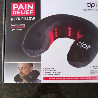 Almohada de cuello terapia de luz para alivio del dolor DPL LED NUEVA  Foto 1 de 4